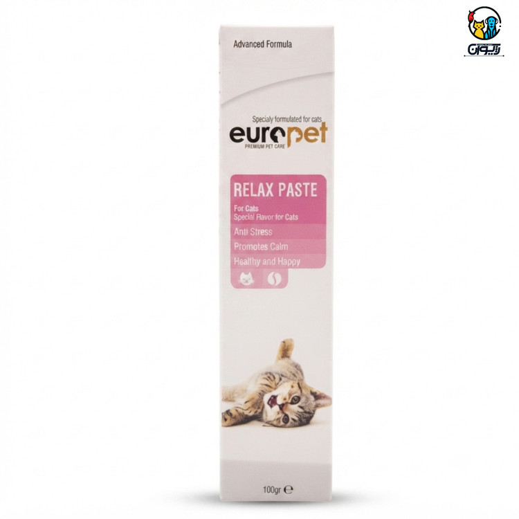 خمیر آرامبخش (ریلکس) گربه یوروپت Europet Calming & Relaxing Paste for Cats