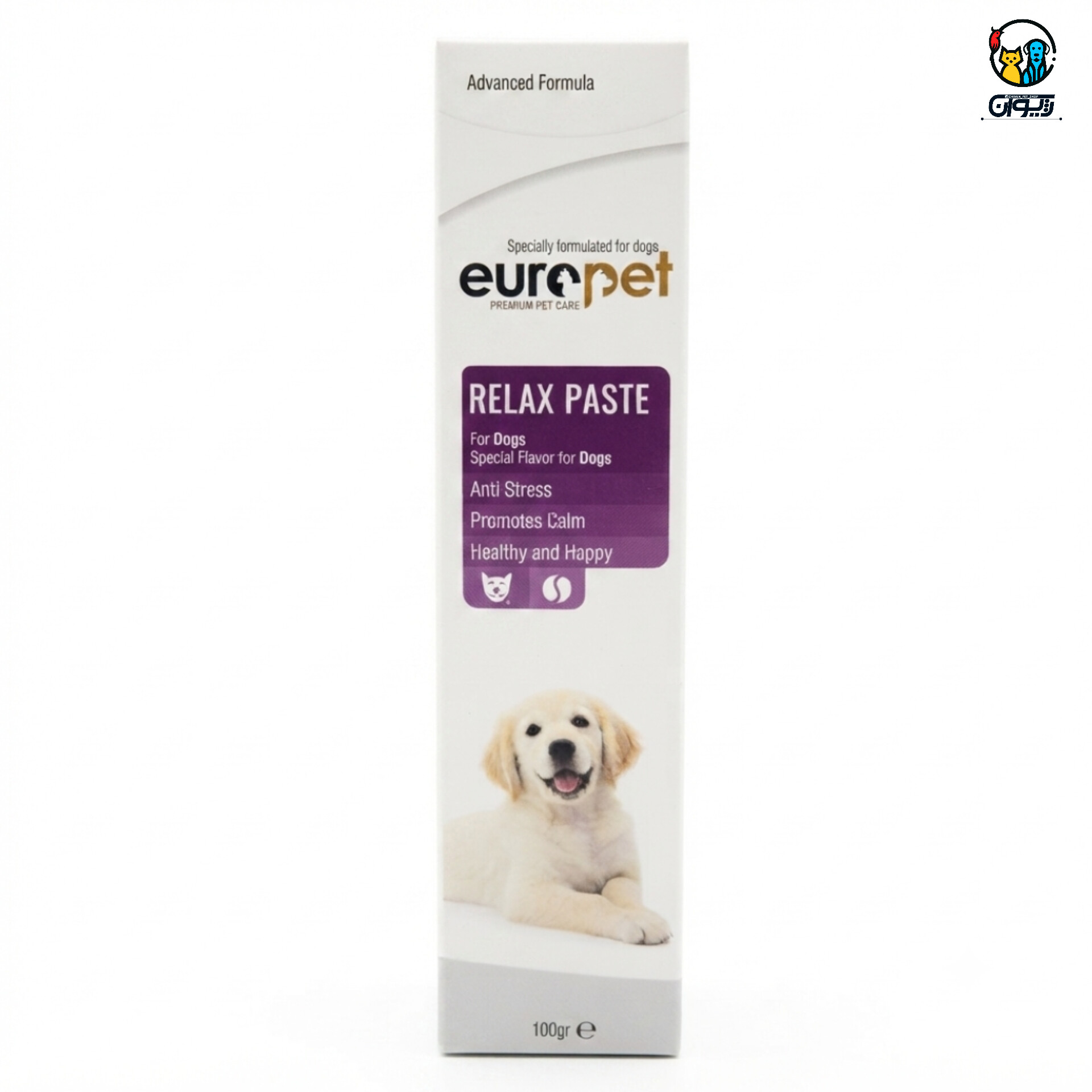 خمیر آرامبخش (ریلکس) سگ یوروپت Europet Calming & Relaxing Paste for dogs
